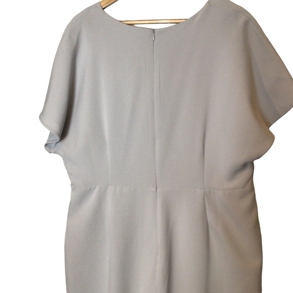 Leith Surplice Cropped Wide Leg Jumpsuit Size 1x - Picture 8 of 10